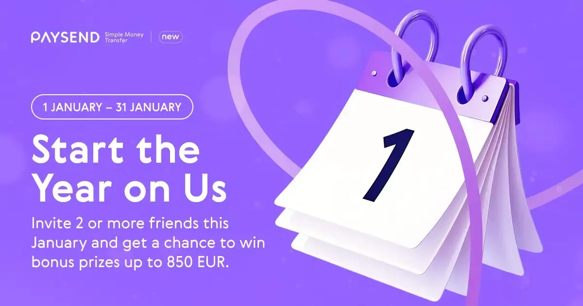 Start the Year on Us – Win up to $1,000 this January