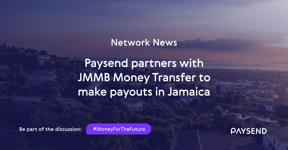 Paysend partners with JMMB money transfer to make payments in Jamaica from the UK, US and Canada