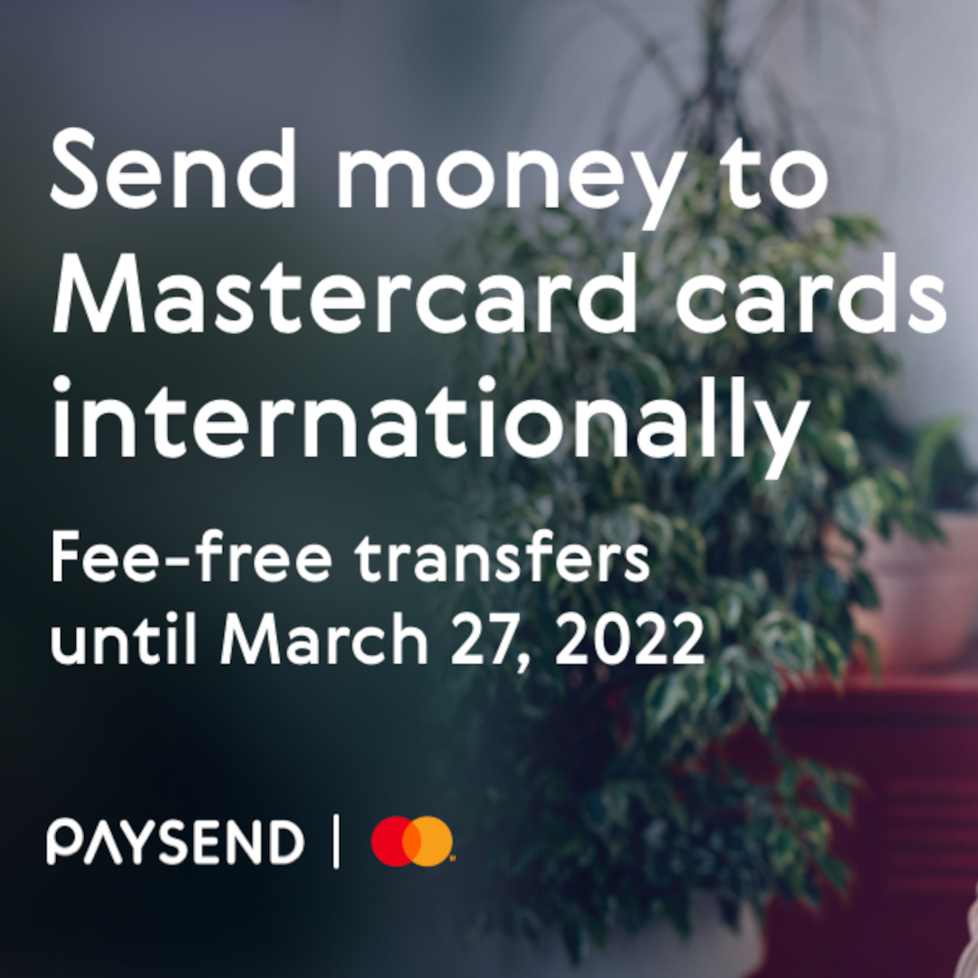Paysend se asocia con Mastercard Send para ampliar las transferencias internacionales y nacionales de dinero